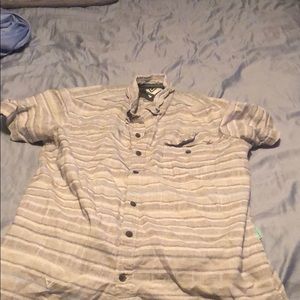 Button down short sleeve shirt